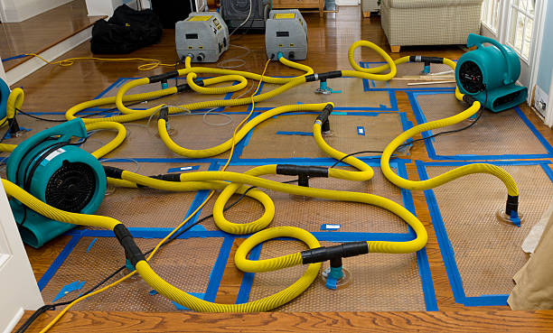 Professional Crawl Space Water Removal technician working in Rock River, WY